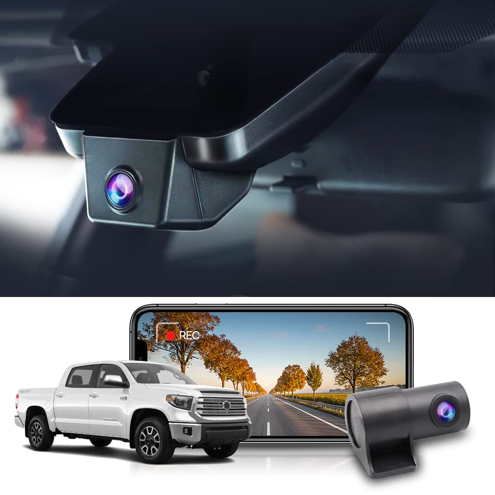 Amazon.com: Fitcamx 2K Front Rear Dash Cam Suitable for Toyota